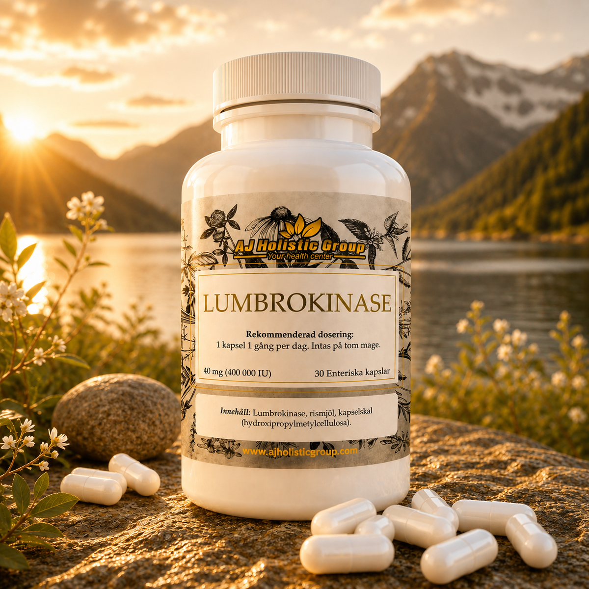 Lumbrokinase – 30 kapslar