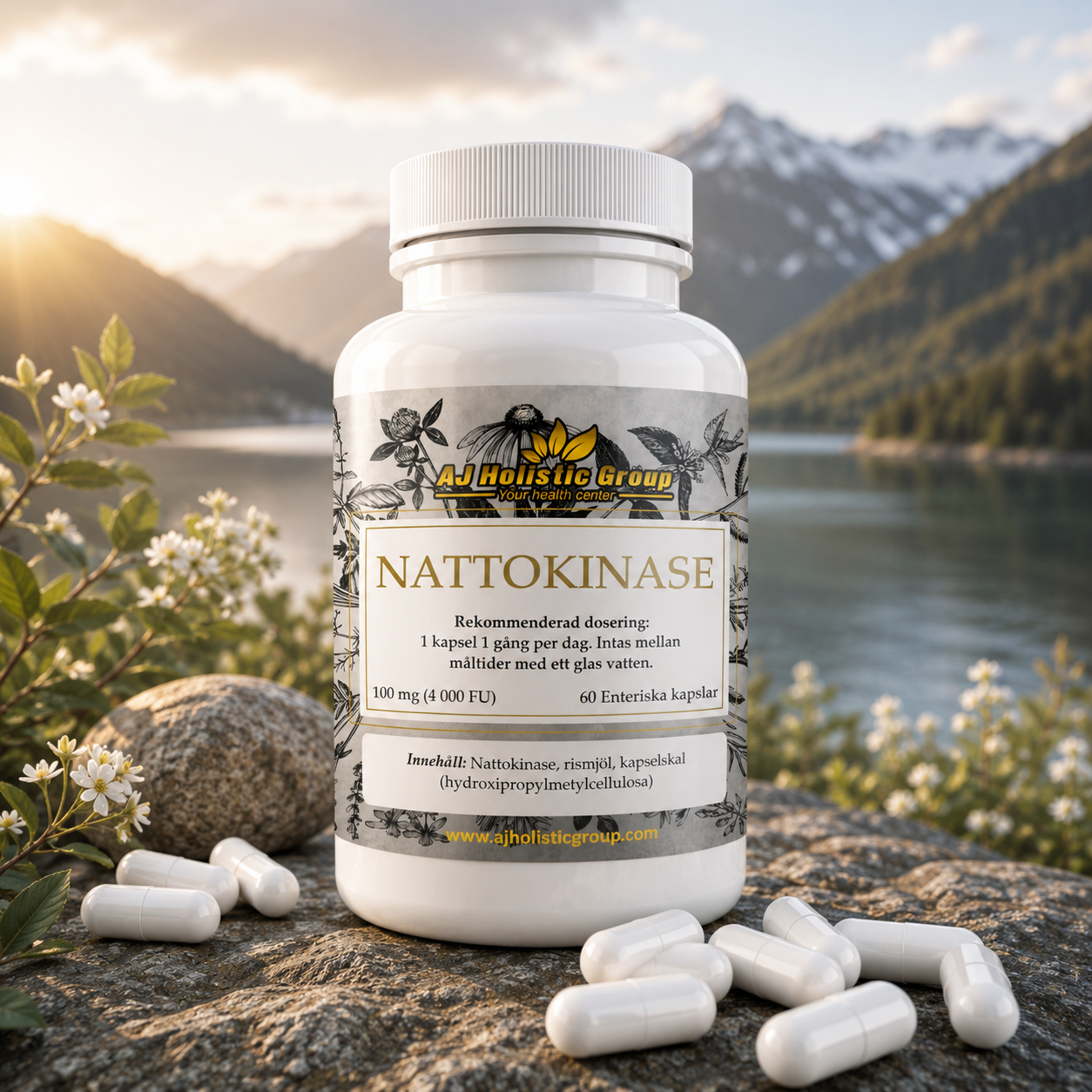 Nattokinase – 60 kapslar