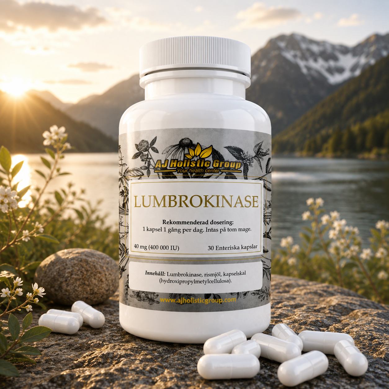 Lumbrokinase – 30 kapslar